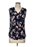 Naif Blue Sleeveless Blouse Size L - photo 1