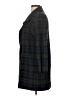 Anne Klein 100% Acrylic Plaid Green Coat Size L - photo 5