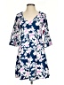 Gingy Print Blue Casual Dress Size XS - photo 1