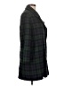 Anne Klein 100% Acrylic Plaid Green Coat Size L - photo 4