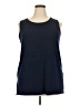 Zenana Blue Sleeveless Top Size 2X - photo 1