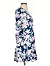 Gingy Print Blue Casual Dress Size XS - photo 4