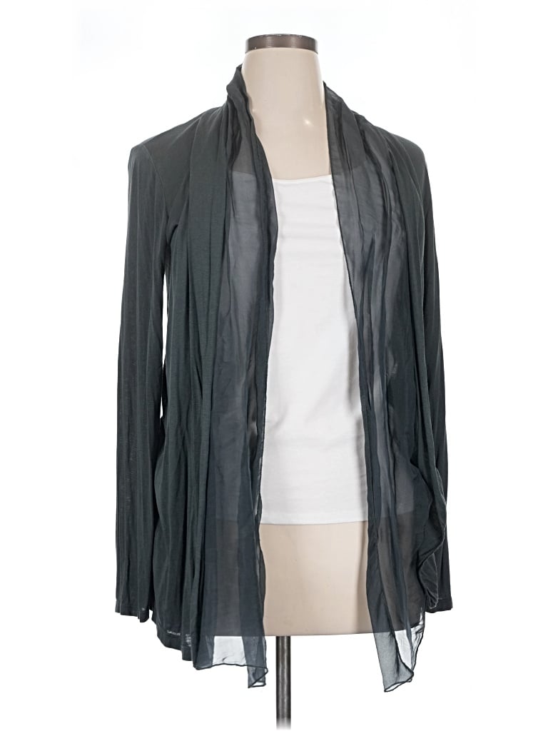 Pre-owned Assorted Brands Cardigan Sweater In Gray