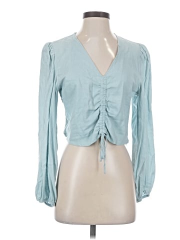 DKNY Jeans Long Sleeve Blouse (view 1)