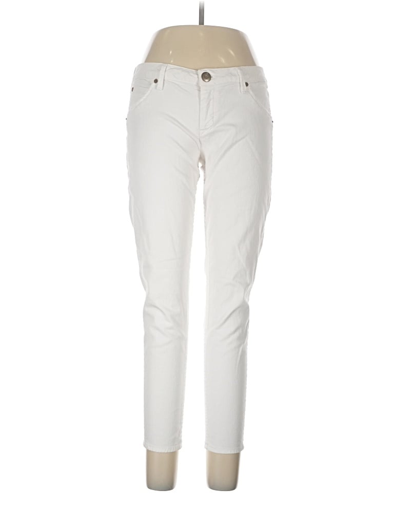 Pre-owned Hudson Casual Pants In Ivory