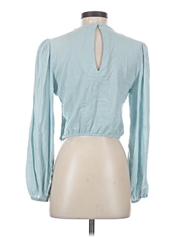 DKNY Jeans Long Sleeve Blouse (view 2)