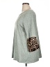 Reba Gray 3/4 Sleeve Top Size XL (estimated) - photo 5