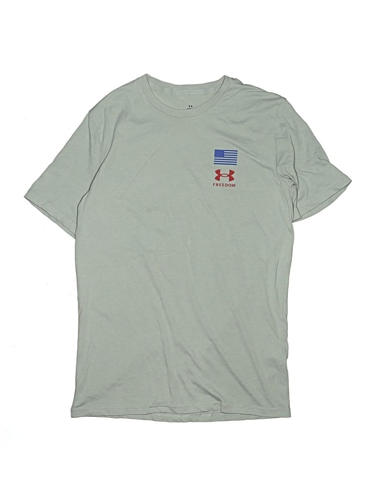 Pre-owned Under Armour Kids' Short Sleeve T-shirt In Green