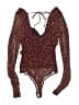 Lulus Burgundy Long Sleeve Blouse Size M - photo 2