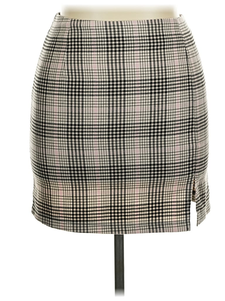 Pre-owned Wild Fable Formal Skirt In Tan