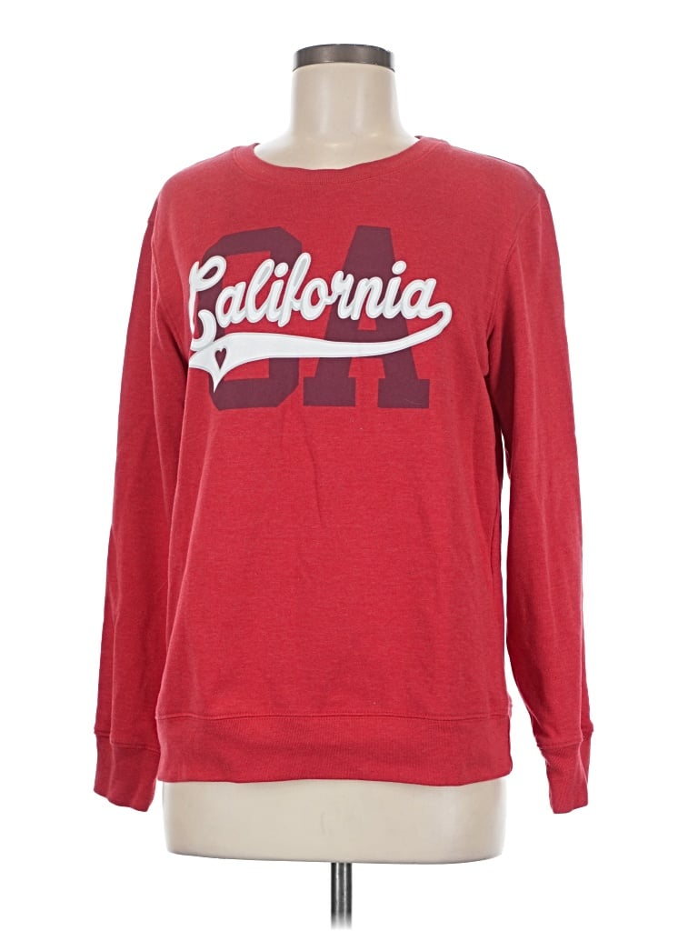 Pre-owned Assorted Brands Sweatshirt In Red