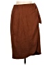 Lush Solid Brown Casual Skirt Size M - photo 1