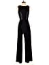 Express Color Block Black Jumpsuit Size S - photo 1