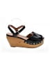 Sigerson Morrison Black Wedges Size 8 1/2 - photo 1