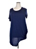 mai soli Blue Short Sleeve Top Size XXL - photo 1