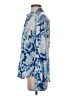 Calvin Klein Print Blue Long Sleeve Blouse Size S - photo 5