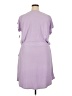 Just Be... Purple Casual Dress Size 2X - photo 2