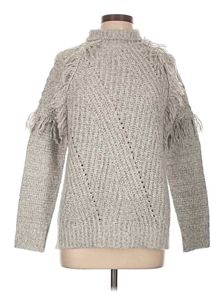 Pre-owned John & Jenn Pullover Sweater In Gray