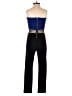 Jasmine Color Block Black Jumpsuit Size S - photo 2