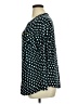 INC International Concepts Polka Dots Teal 3/4 Sleeve Blouse Size 1X - photo 5