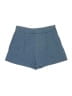 Gap 100% Cotton Chevron-herringbone Blue Shorts Size 0 - photo 1
