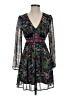 Flying Tomato 100% Polyester Paisley Teal Cocktail Dress Size S - photo 1