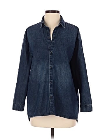 Lucky Brand 3/4 Sleeve Button-Down Shirt (view 1)