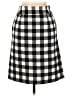 1901 Checkered-gingham Black Casual Skirt Size 4 - photo 2