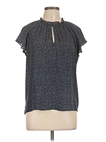 Ann Taylor LOFT Outlet Short Sleeve Blouse (view 1)