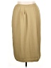 Unbranded 100% Polyester Solid Tan Formal Skirt Size 16 - photo 1
