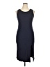 Three Dots Solid Blue Casual Dress Size XL - photo 1