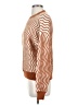 The Korner Chevron-herringbone Brown Pullover Sweater Size S - photo 5