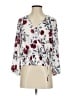 Candie's White 3/4 Sleeve Blouse Size S - photo 1