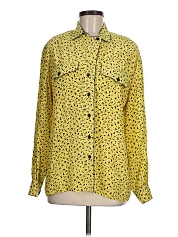 Escada by Margaretha Ley Long Sleeve Button-Down Shirt (view 1)