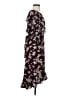 Max Studio Floral Burgundy Cocktail Dress Size S - photo 4