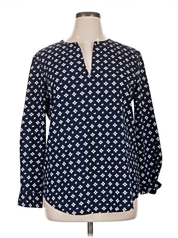 Lauren by Ralph Lauren Long Sleeve Blouse (view 1)