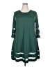 Unbranded 100% Polyester Green Casual Dress Size XXL - photo 1