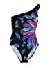 Gottex Print Blue One Piece Swimsuit Size 10 - photo 1