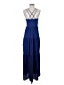 Ann Taylor LOFT 100% Polyester Blue Casual Dress Size 0 - photo 2