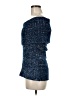 Say What? Blue Tan Sweater Vest Size M - photo 5