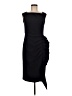 Eliza J Solid Blue Black Cocktail Dress Size 8 - photo 1