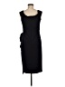 Eliza J Solid Blue Black Cocktail Dress Size 8 - photo 2
