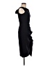 Eliza J Solid Blue Black Cocktail Dress Size 8 - photo 4