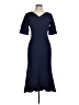 Liza Luxe 100% Polyester Blue Casual Dress Size M - photo 1