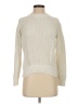 Faherty 100% Organic Cotton Solid Ivory Turtleneck Sweater Size S - photo 1