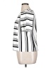 MELLODAY Stripes White Short Sleeve Top Size XL - photo 5