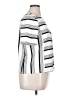 MELLODAY Stripes White Short Sleeve Top Size XL - photo 4