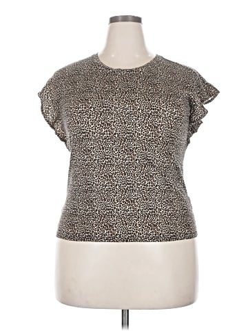 MICHAEL Michael Kors Short Sleeve Top (view 1)
