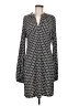 Laundry by Design Print Gray Casual Dress Size M - photo 1