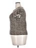 MICHAEL Michael Kors Silver Short Sleeve Top Size XXL (estimated) - photo 5